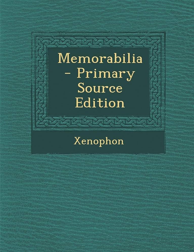 xenofwn apomnimoneumata book